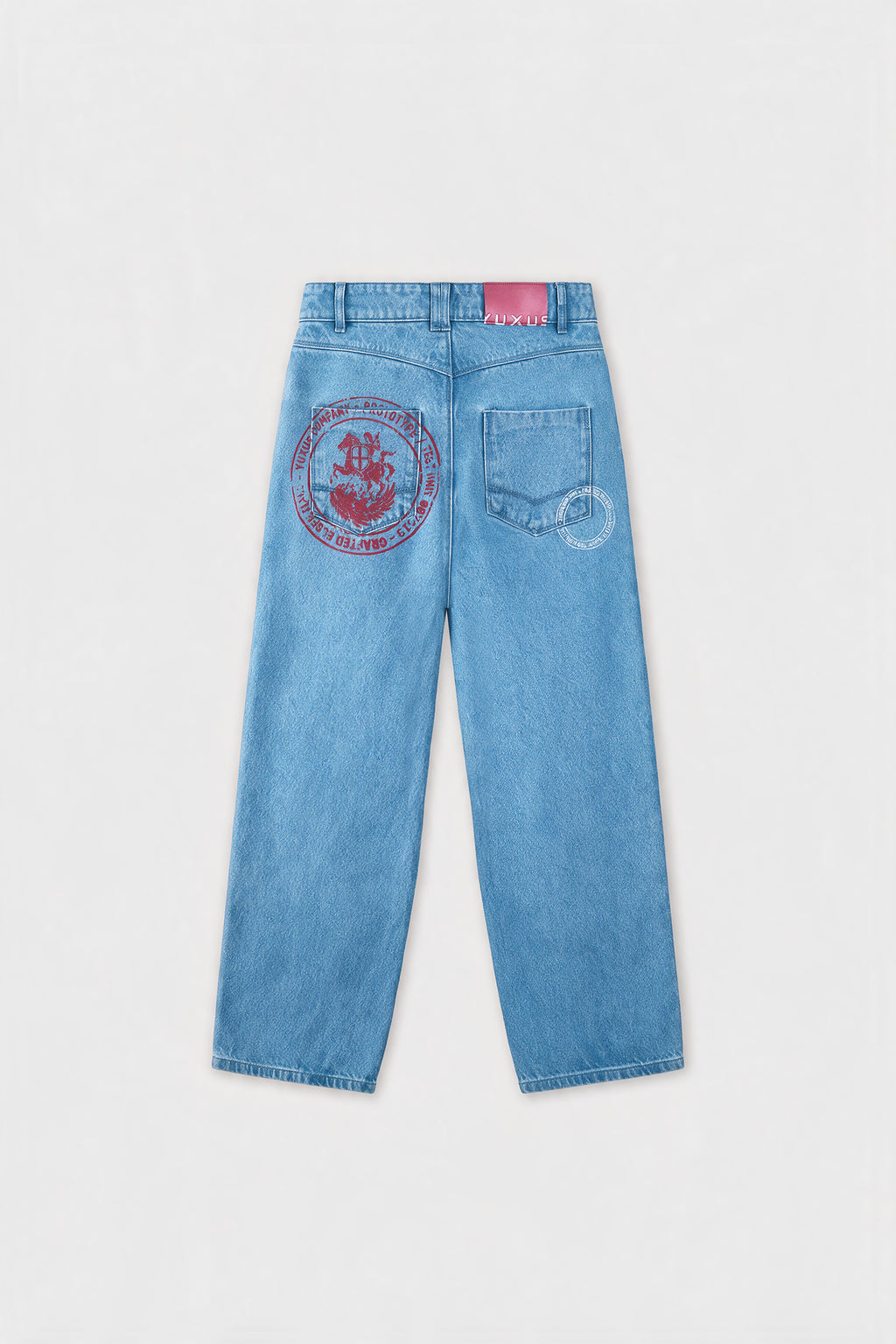 STAMP PANTS LIGHT DENIM