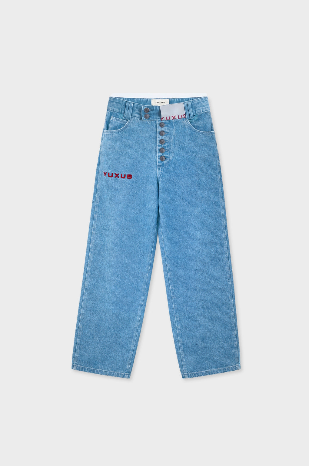 STAMP PANTS LIGHT DENIM