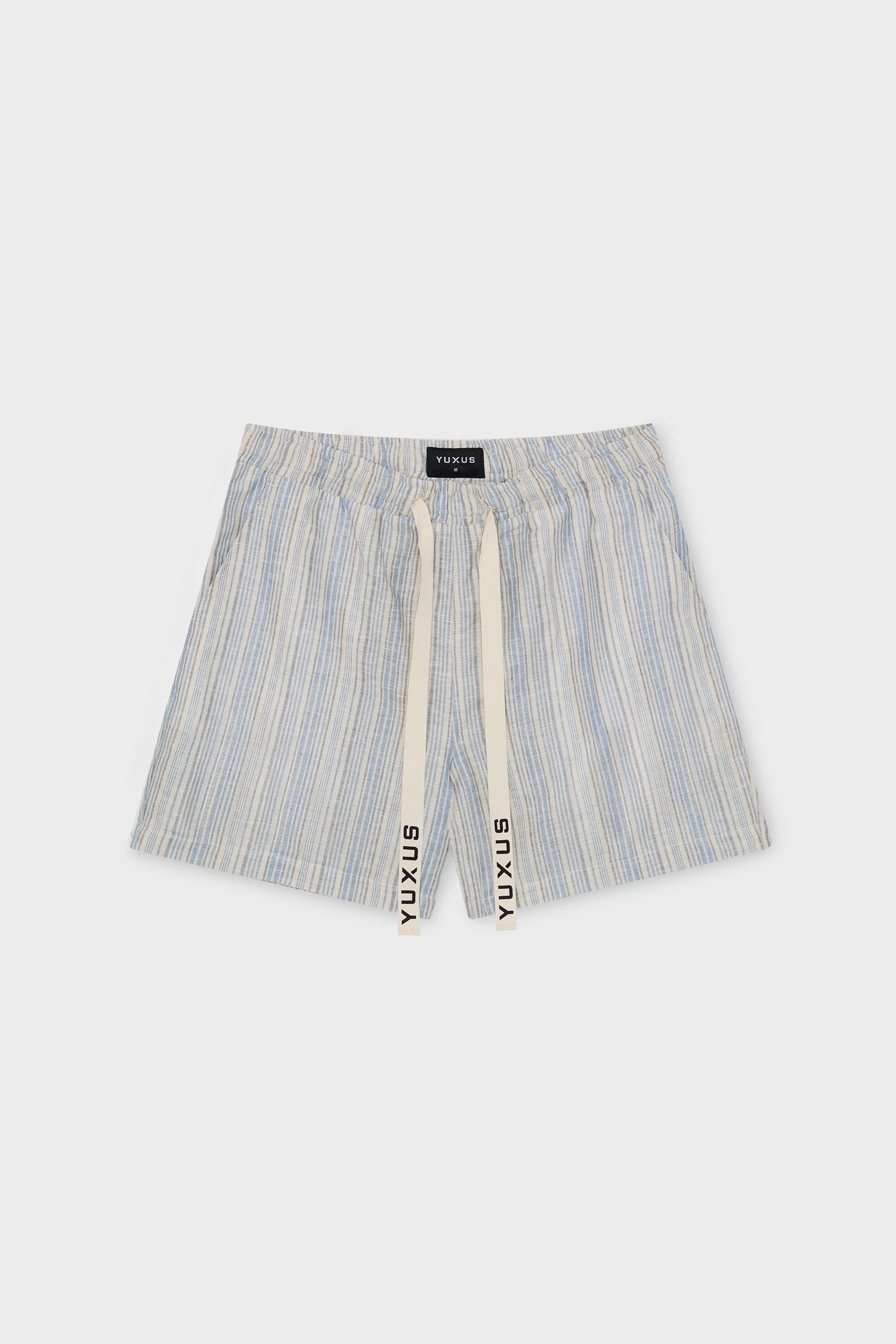 STRIATA "LINEN" SHORTS