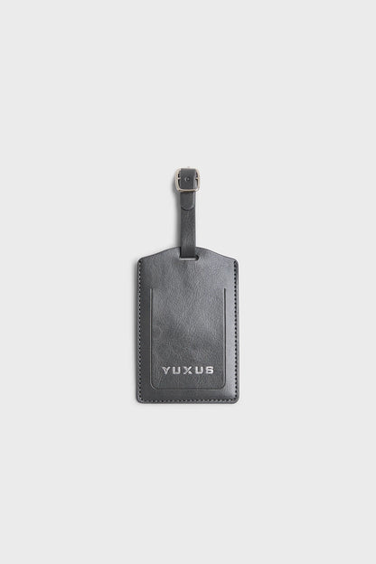 GRAY "VOYAGER" SUITCASE TAG