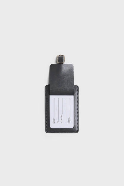 GRAY "VOYAGER" SUITCASE TAG