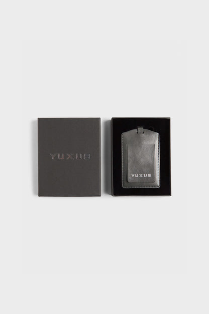 GRAY "VOYAGER" SUITCASE TAG