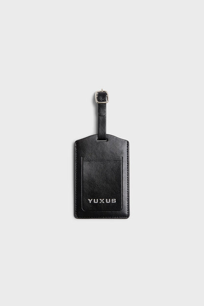 BLACK "VOYAGER" SUITCASE TAG