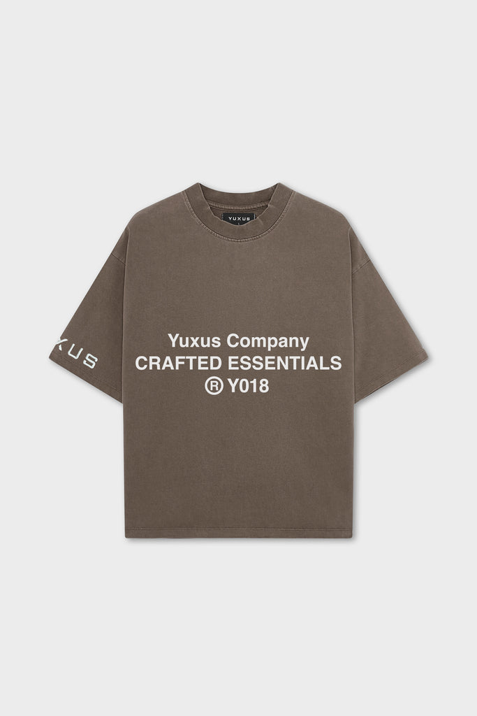BASIC TEE BROWN