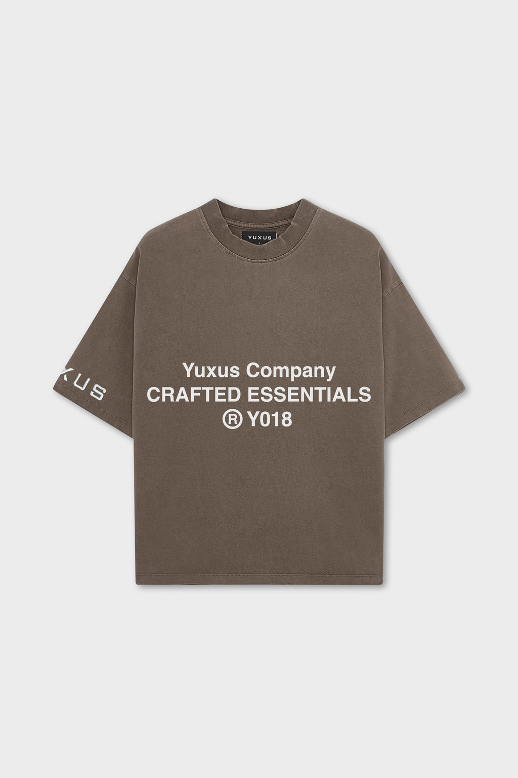 BASIC TEE BROWN