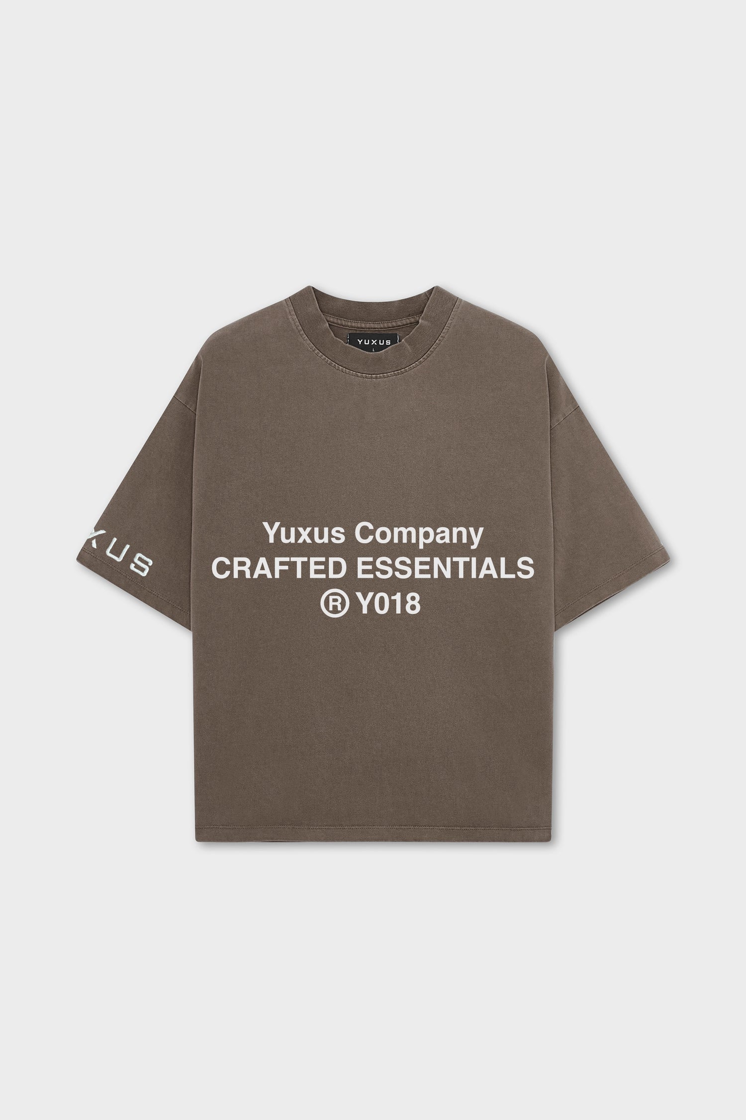 BASIC TEE BROWN