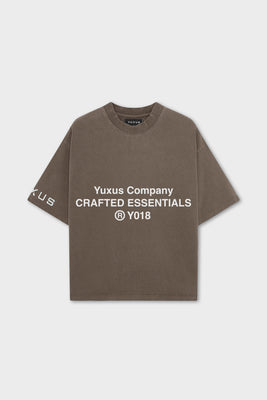 BASIC TEE BROWN