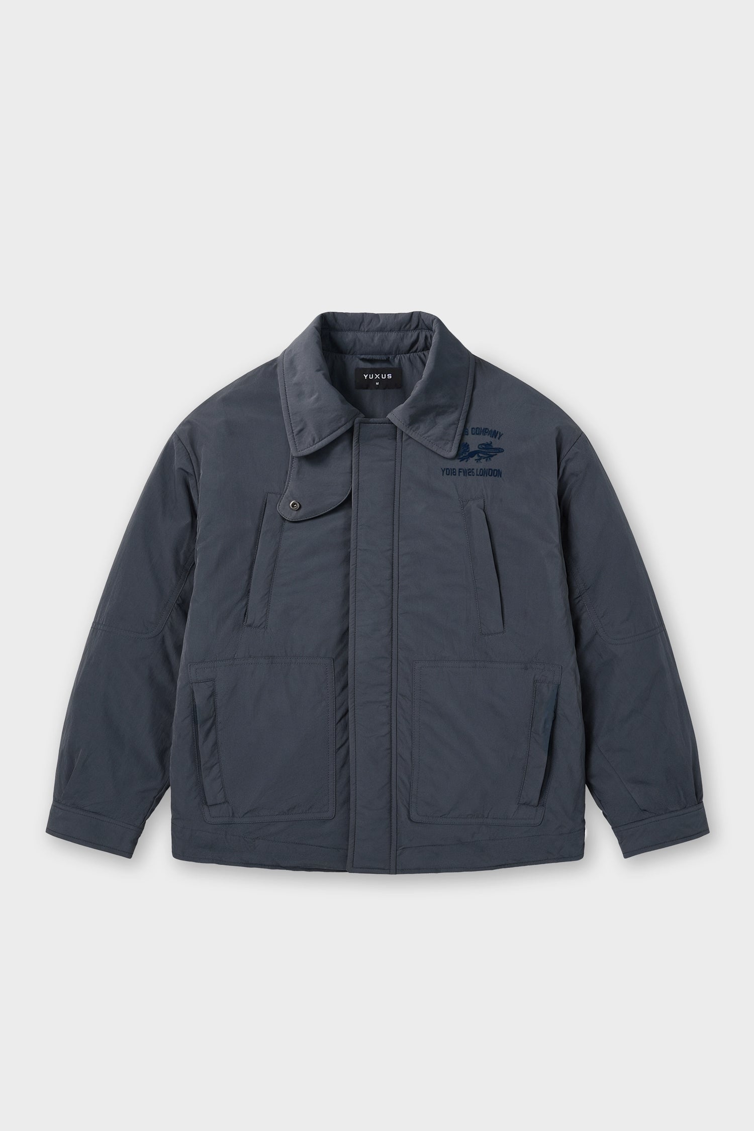SHARP JACKET DARK GREY