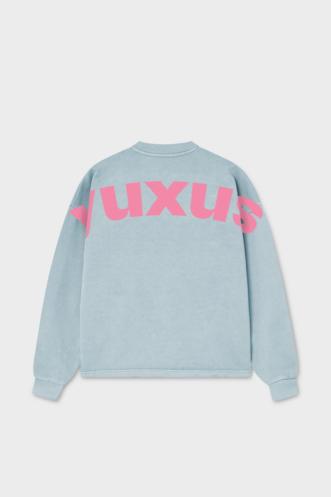 TANG "LOWERCASE" CREWNECK LIGHT BLUE