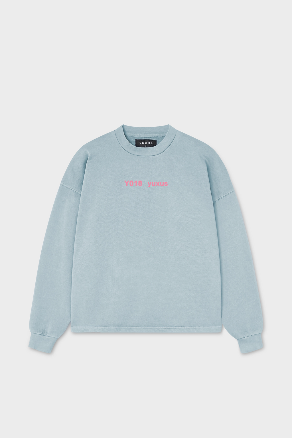 TANG "LOWERCASE" CREWNECK LIGHT BLUE