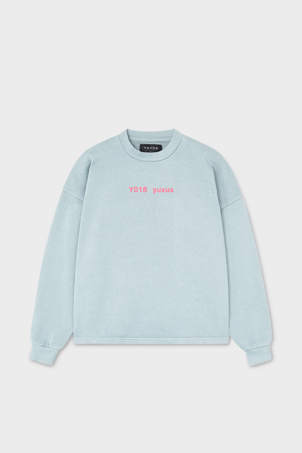 TANG "LOWERCASE" CREWNECK LIGHT BLUE