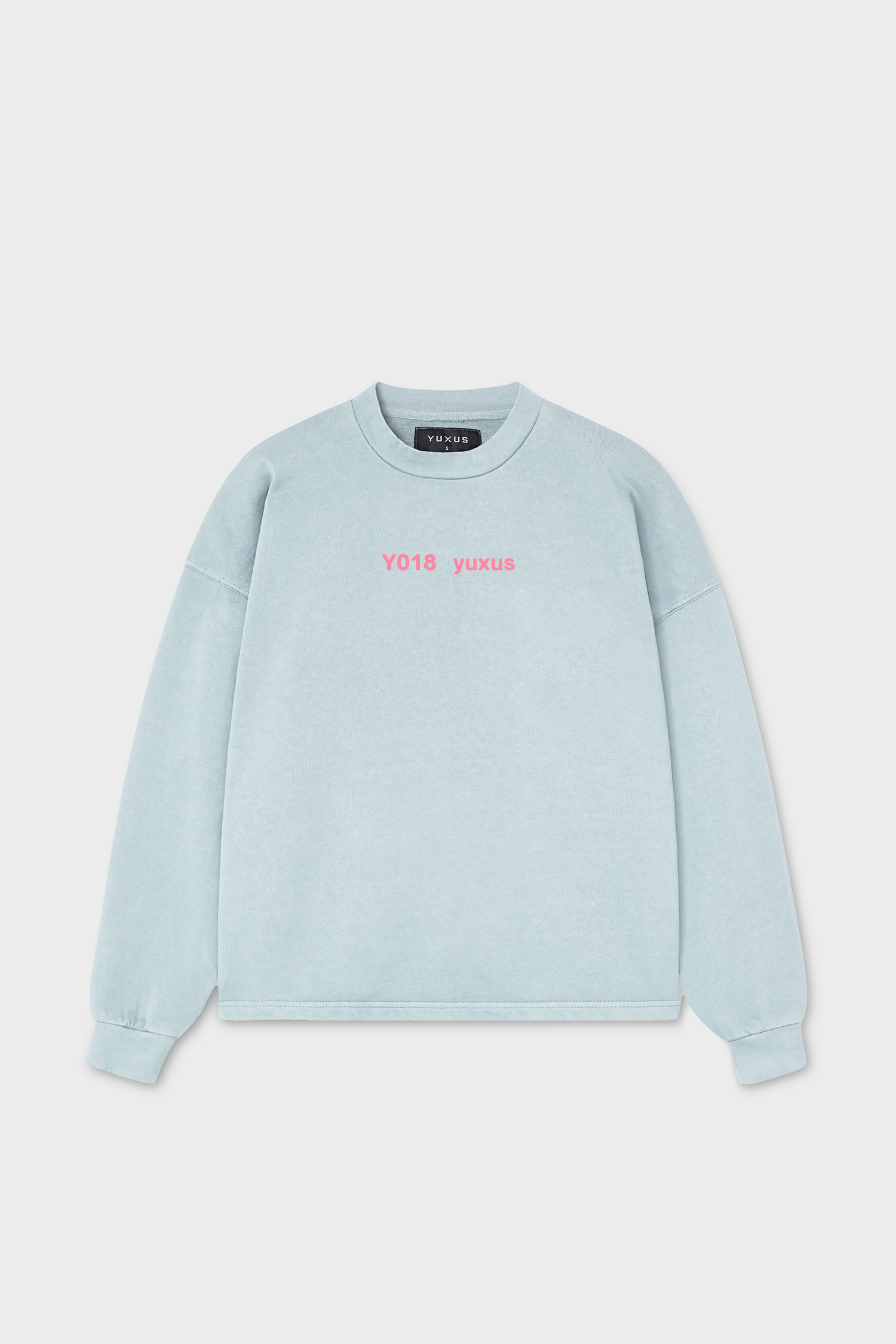 TANG "LOWERCASE" CREWNECK LIGHT BLUE