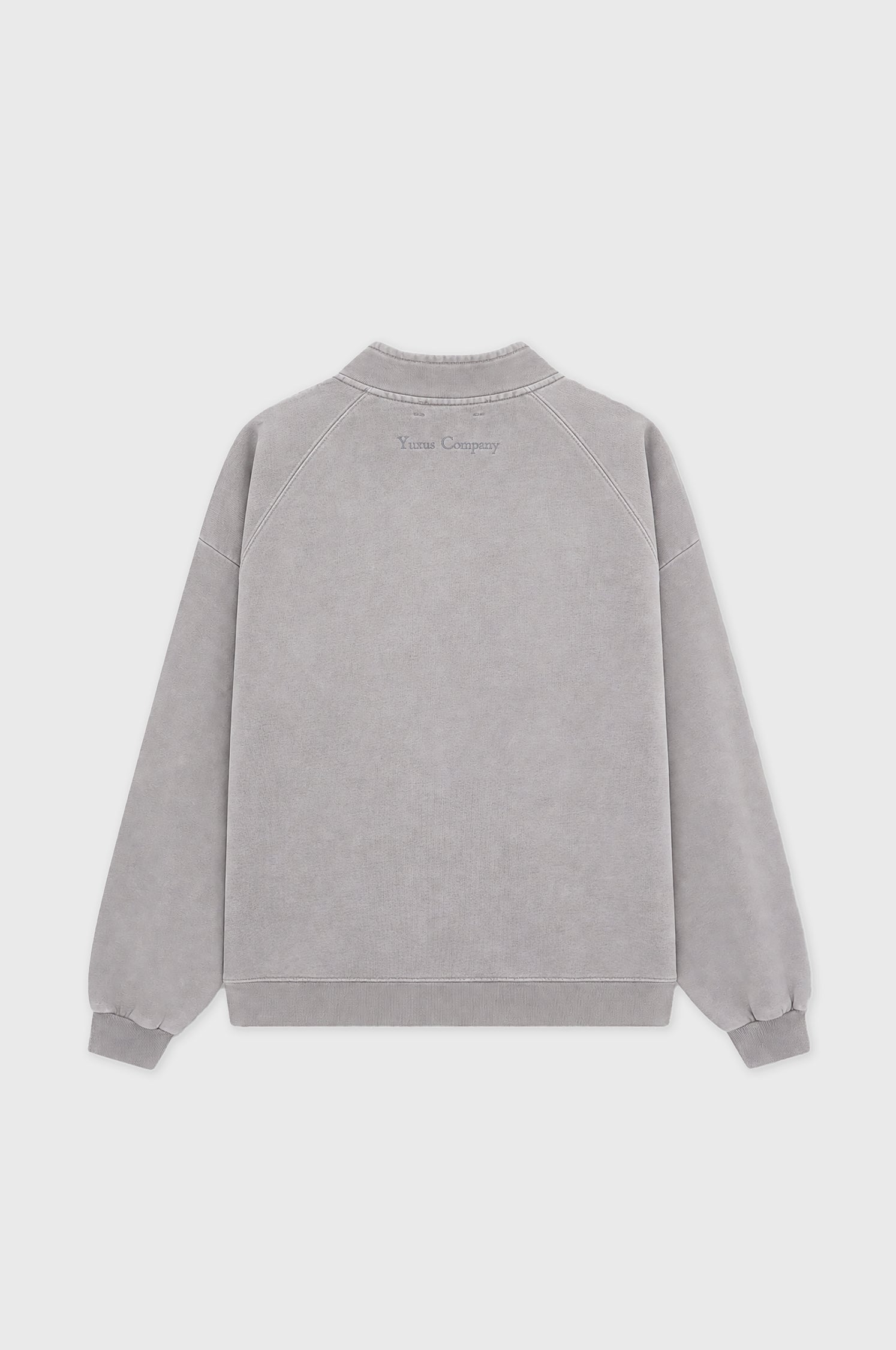 TILT ZIP CREWNECK GREY