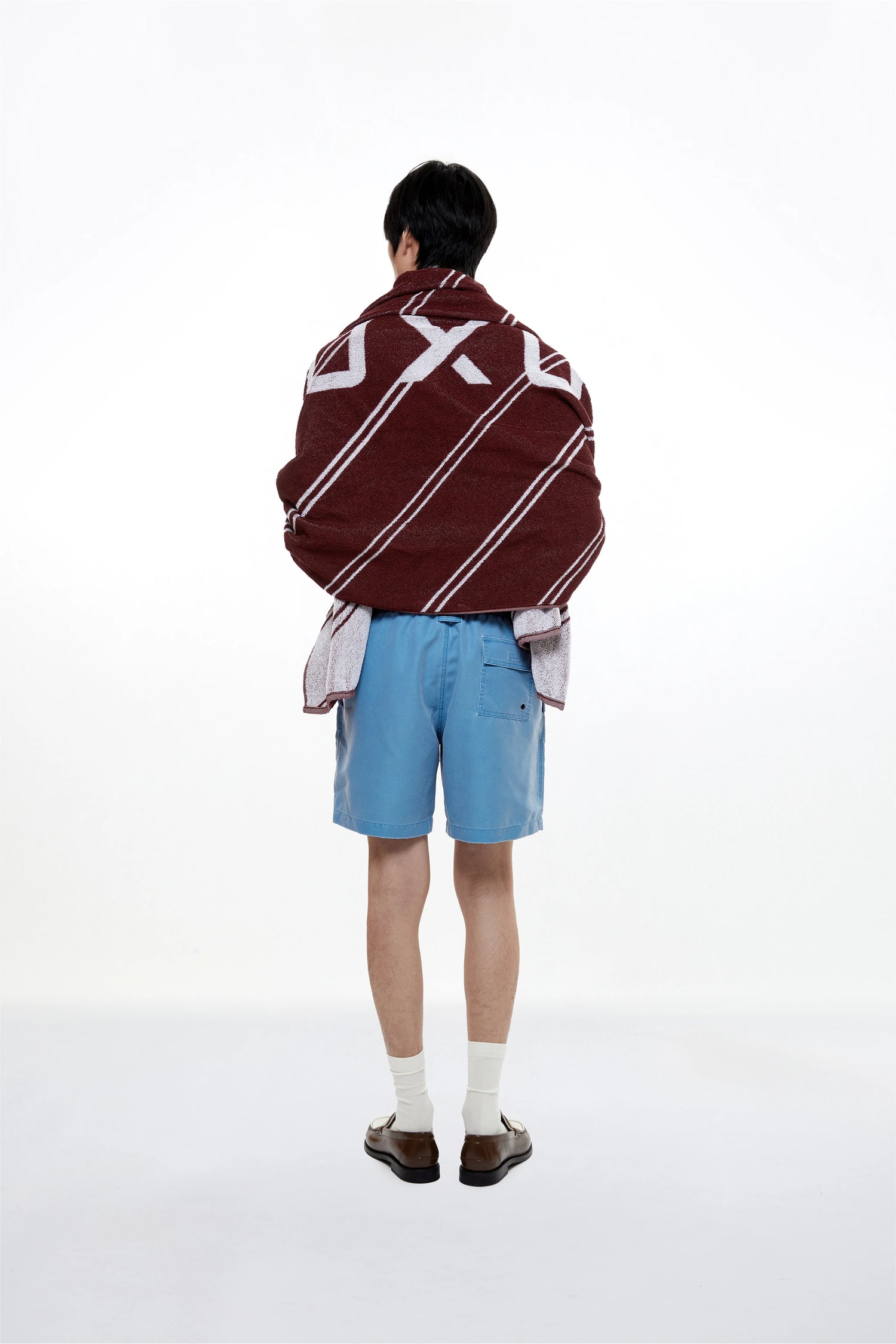 GARNET "LE CLUB" TOWEL