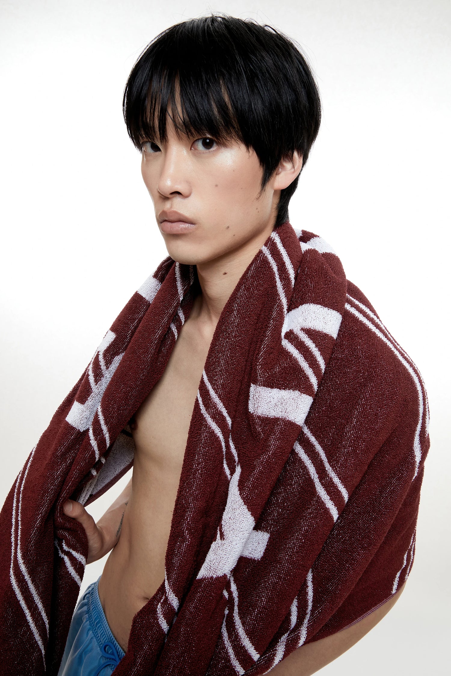 GARNET "LE CLUB" TOWEL