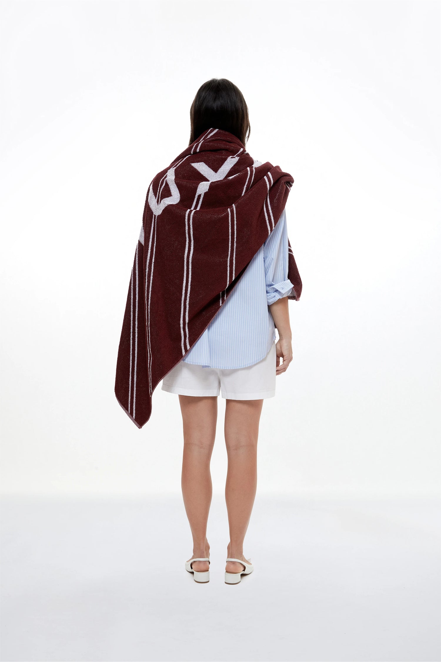 GARNET "LE CLUB" TOWEL