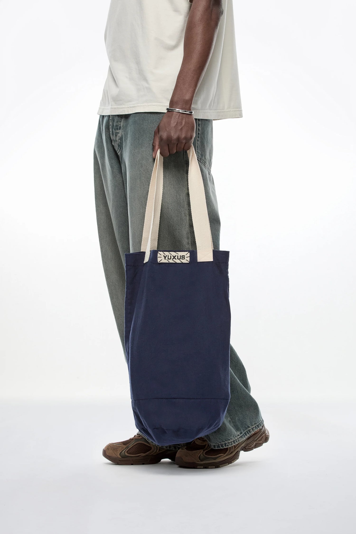 BLUE "LINEN" BAG
