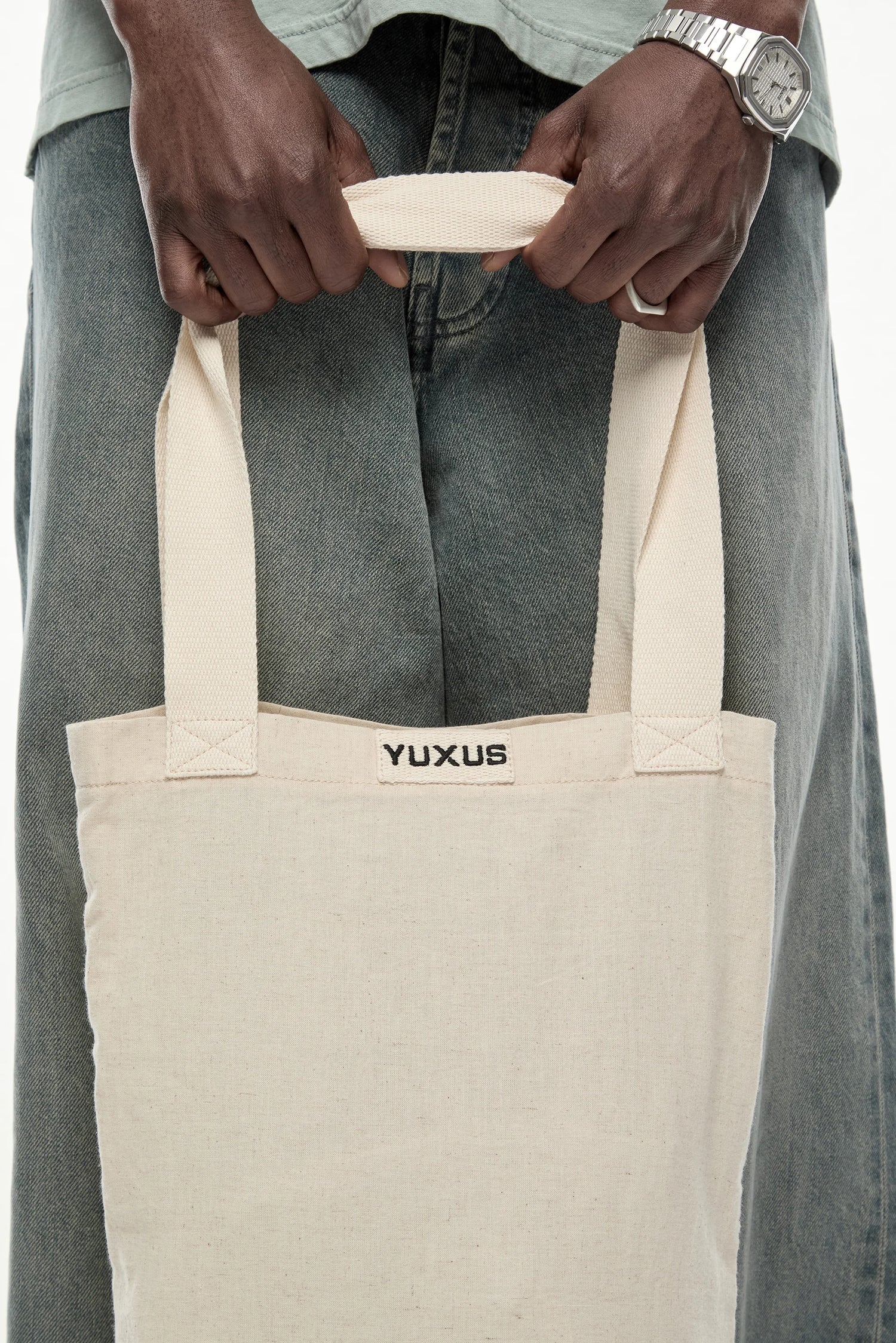 BEIGE "LINEN" BAG