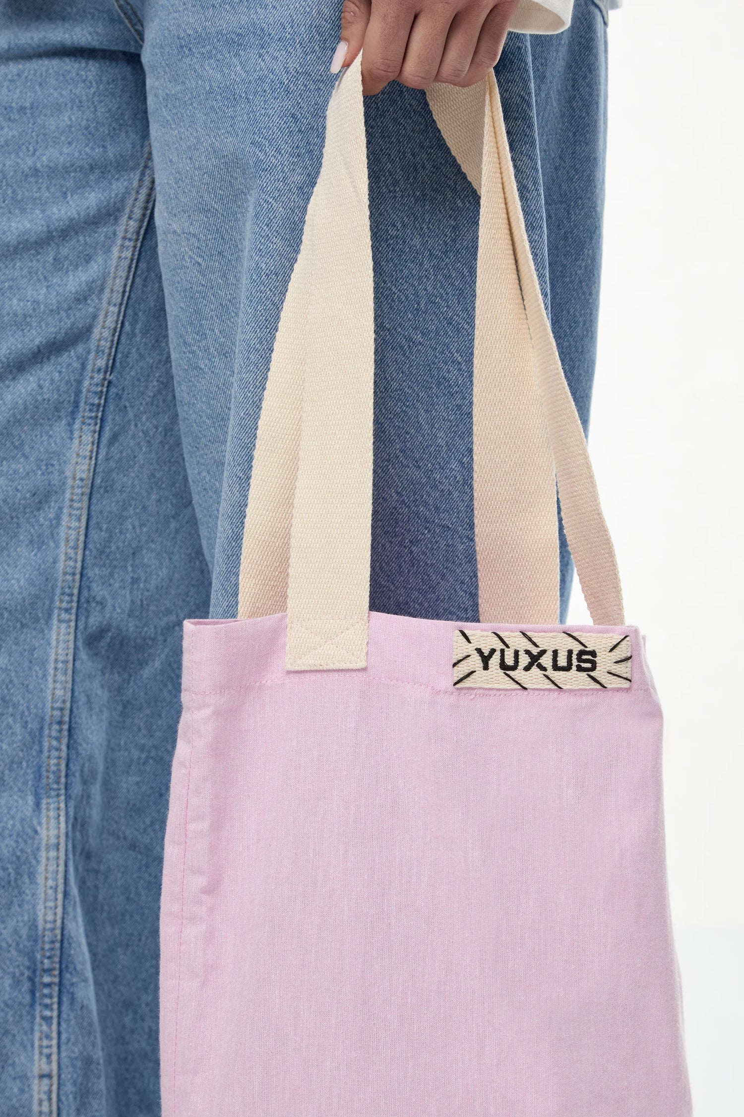 PINK "LINEN" BAG