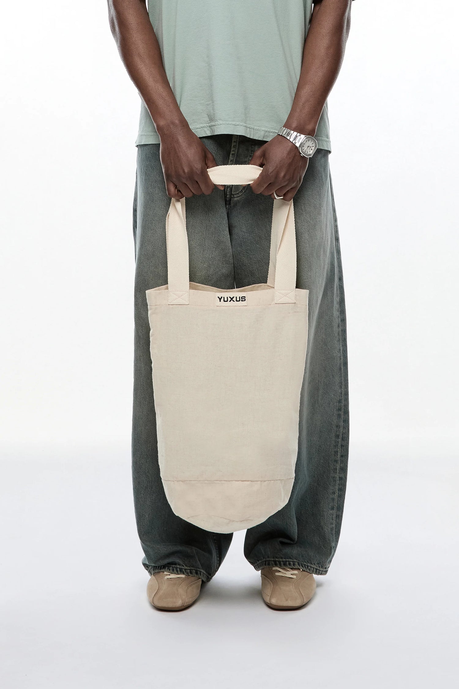 BEIGE "LINEN" BAG
