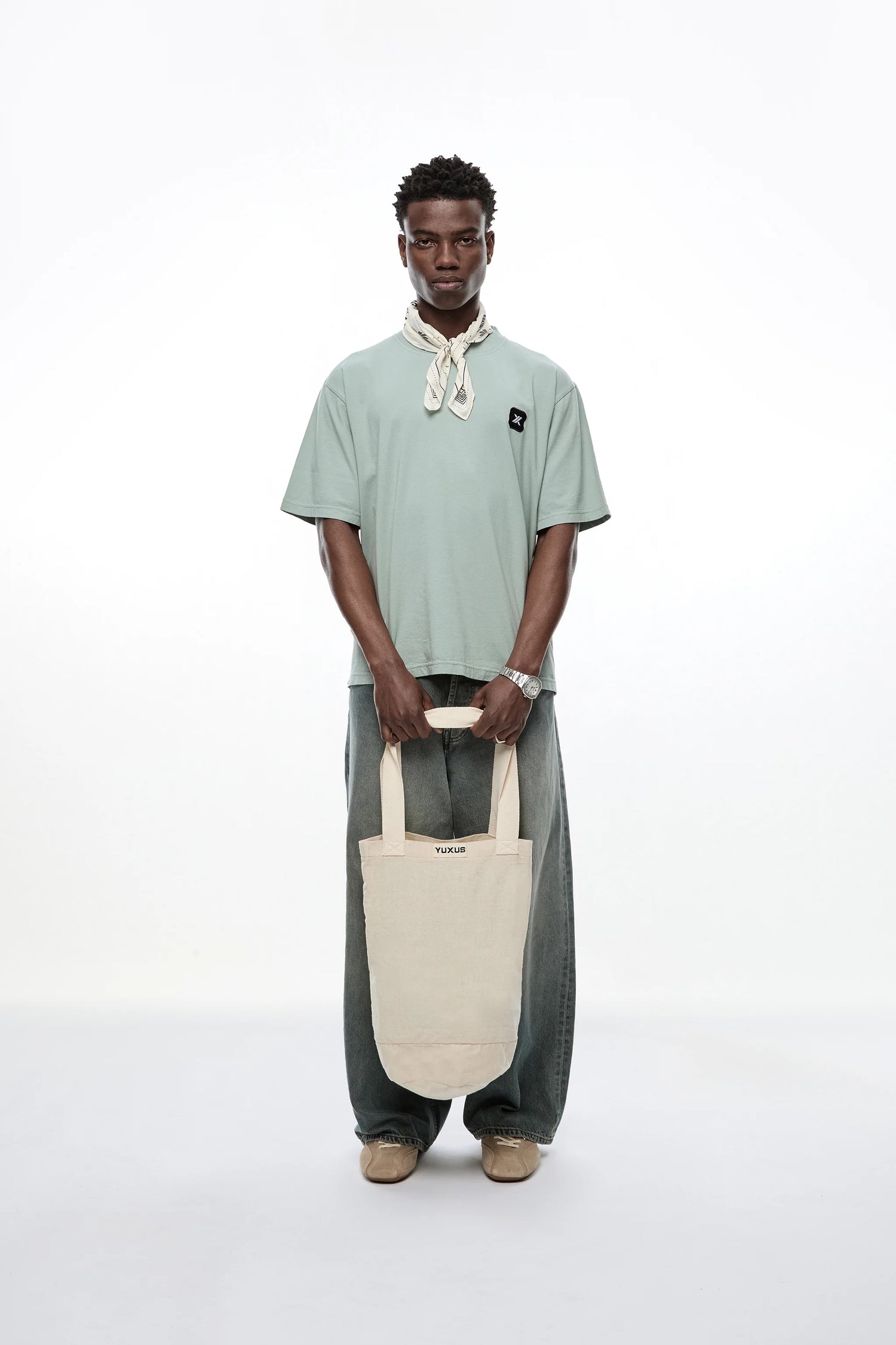 BEIGE "LINEN" BAG