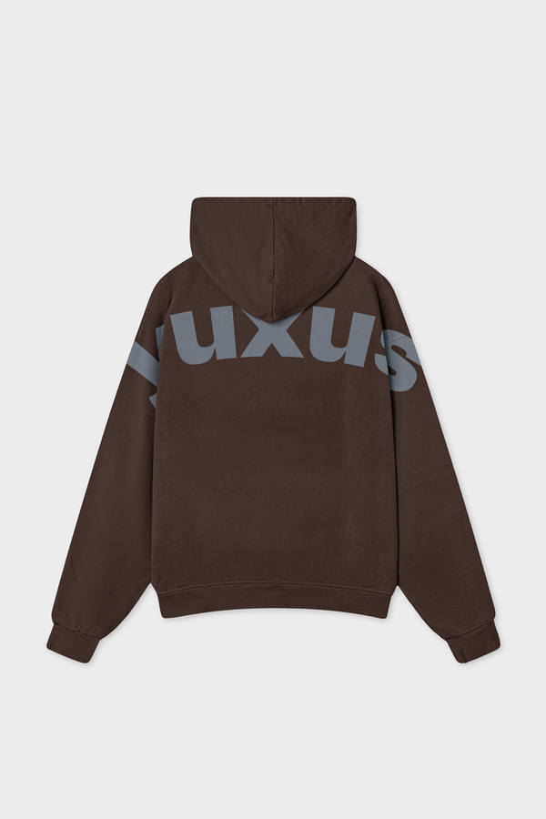 TRUFF "LOWERCASE" HOODIE BROWN