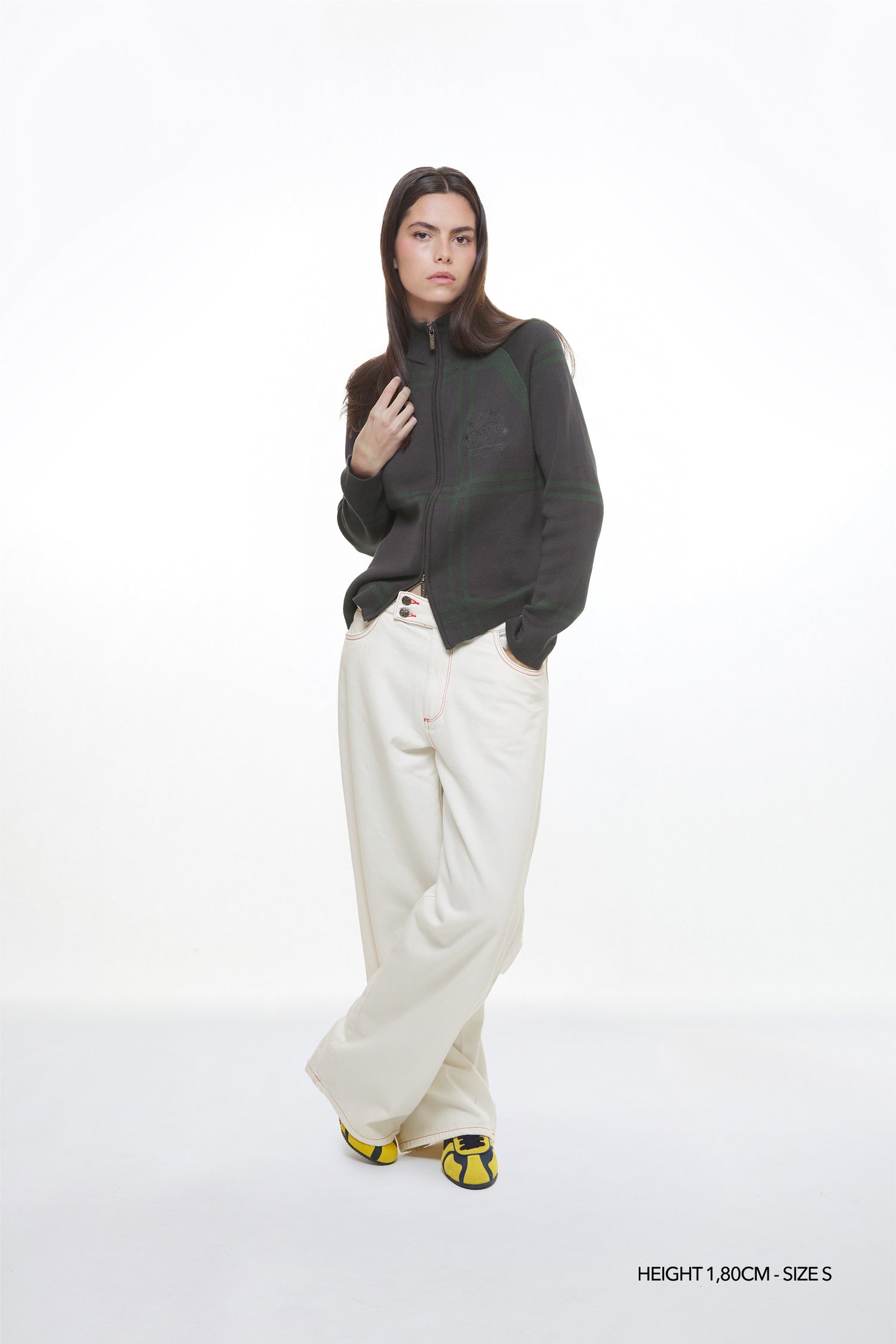 COBBLE "WINDY" KNITTED ZIP