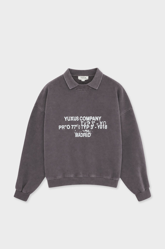 VENTRA POLO CREWNECK BROWN