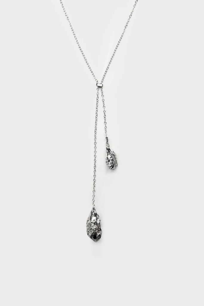 TEARS "CRINKLED 925" NECKLACE