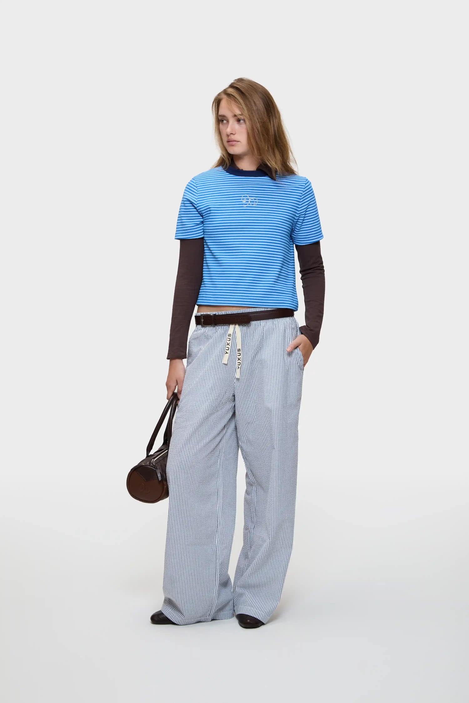 BLEU "FORHER" T-SHIRT