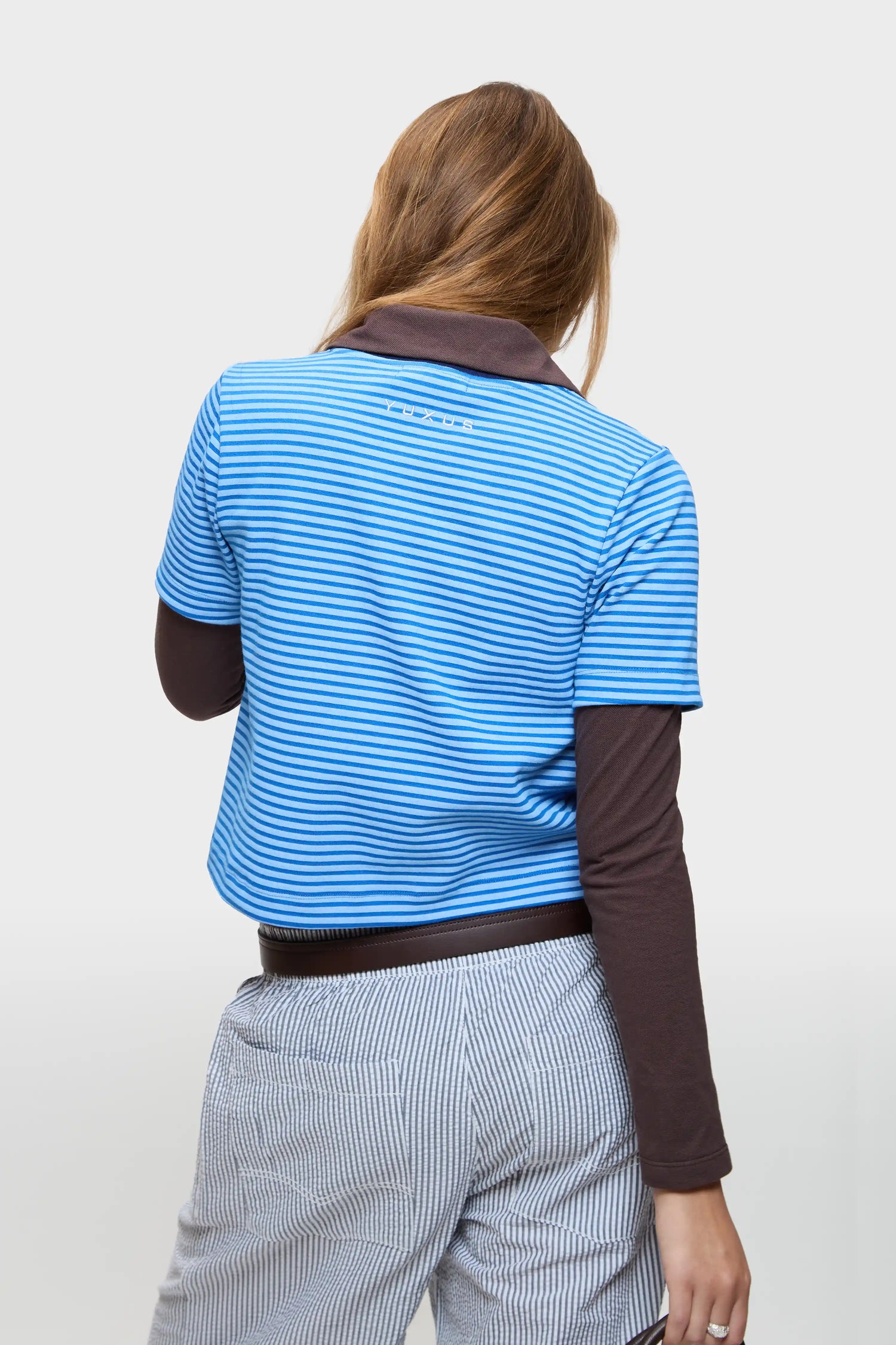 BLEU "FORHER" T-SHIRT