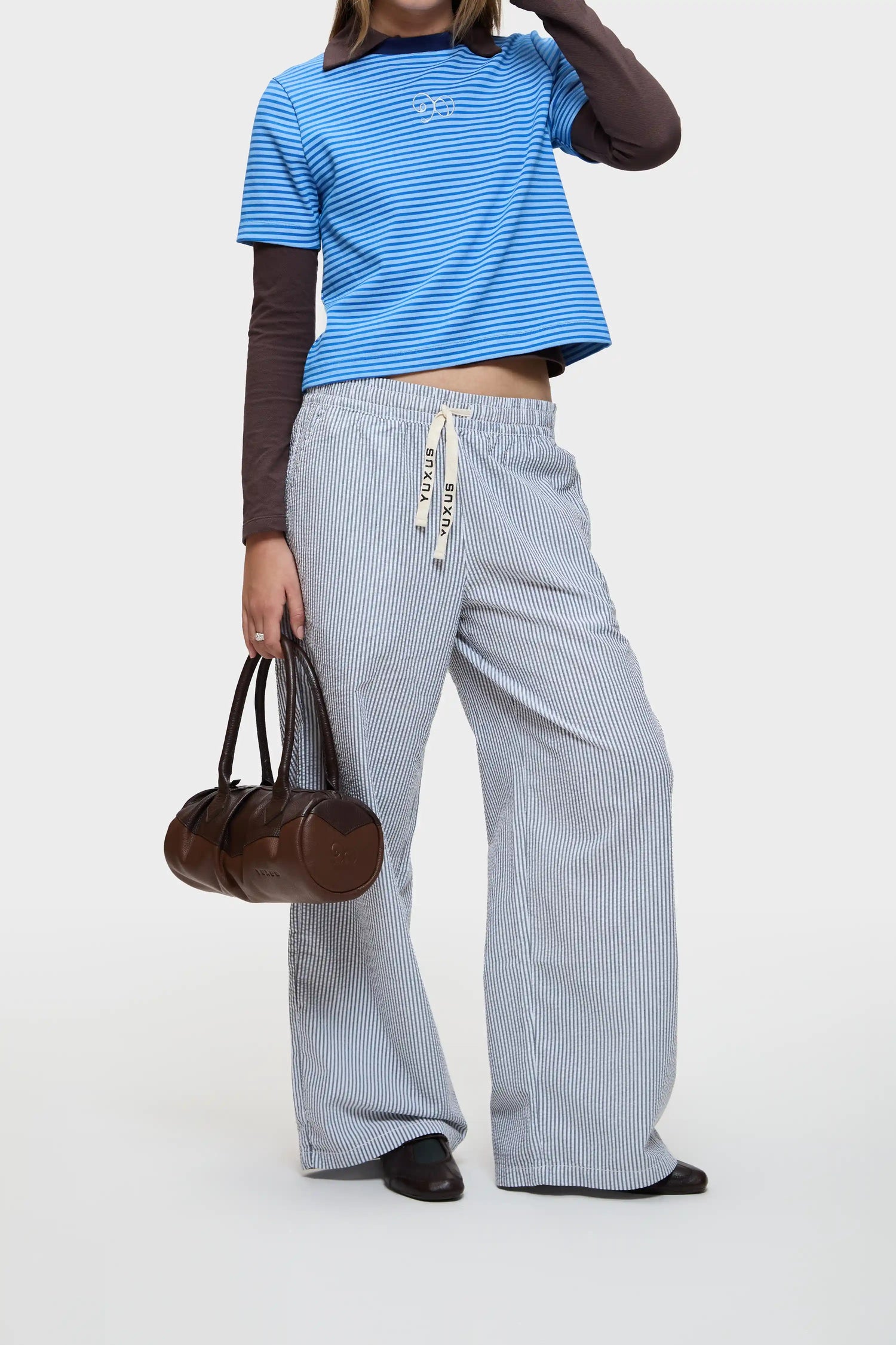 BLEU "FORHER" T-SHIRT
