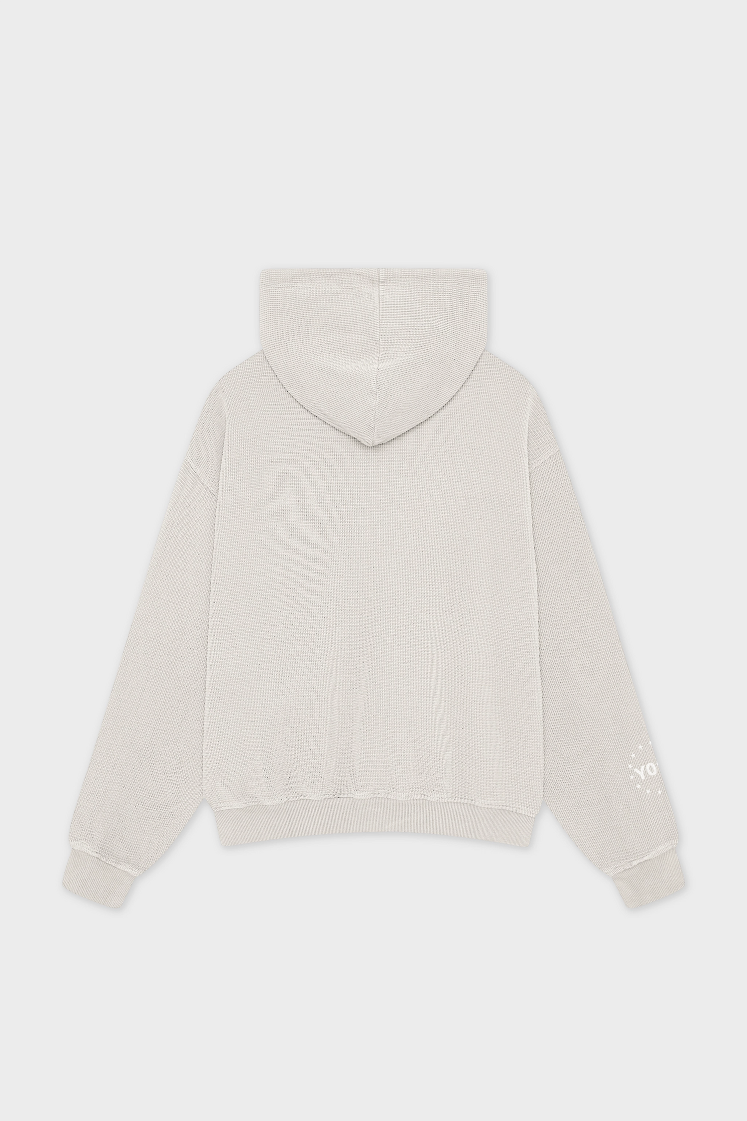 PRESS "LOWERCASE" HOODIE BEIGE