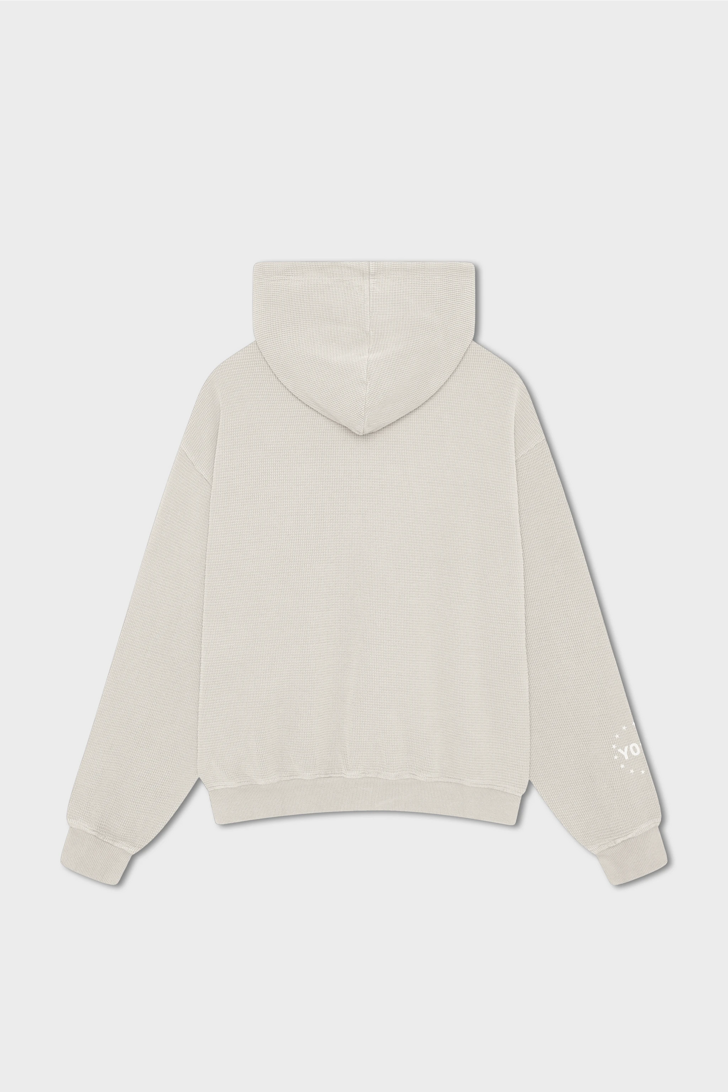 PRESS "LOWERCASE" HOODIE BEIGE
