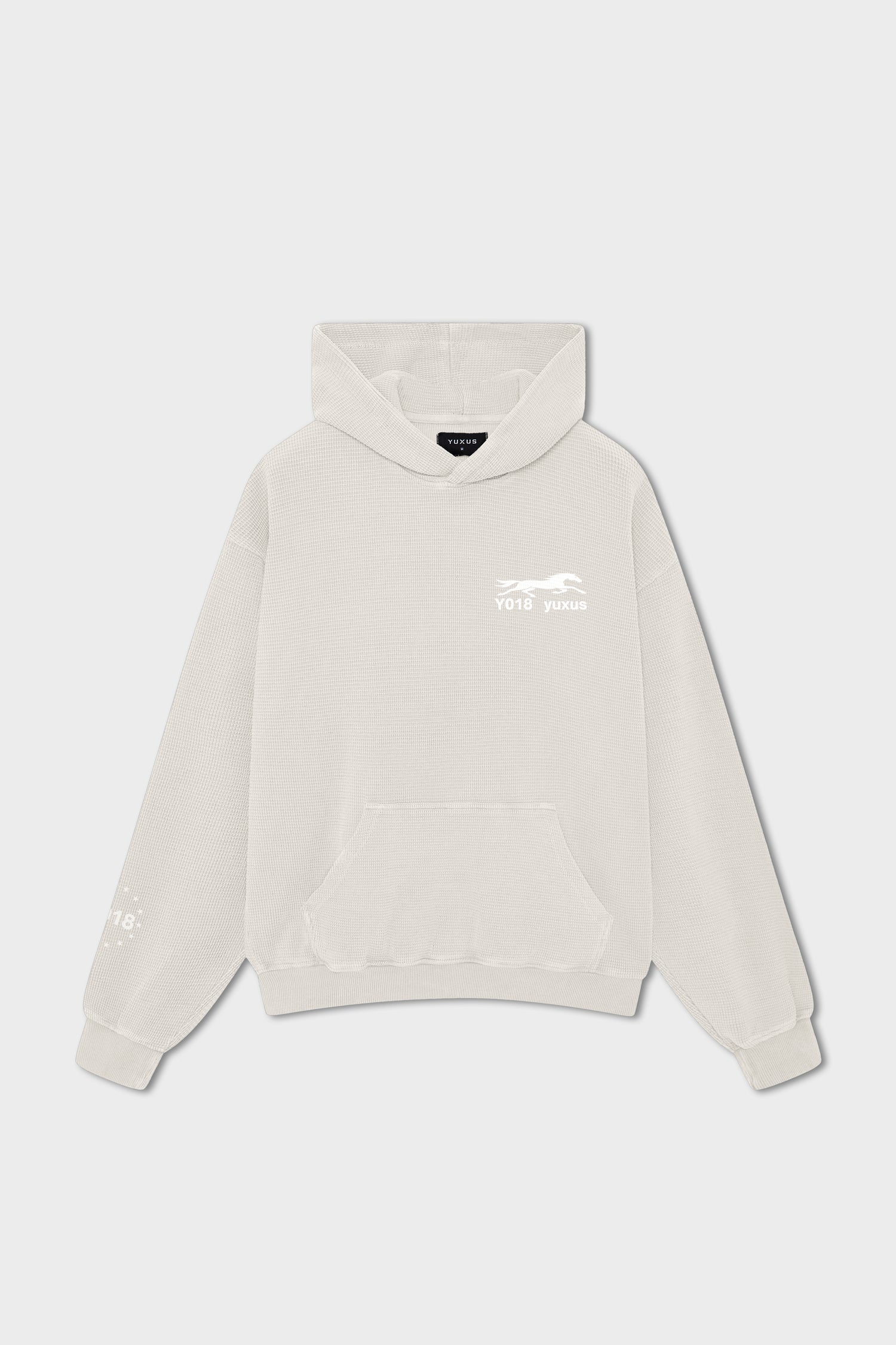 PRESS "LOWERCASE" HOODIE BEIGE