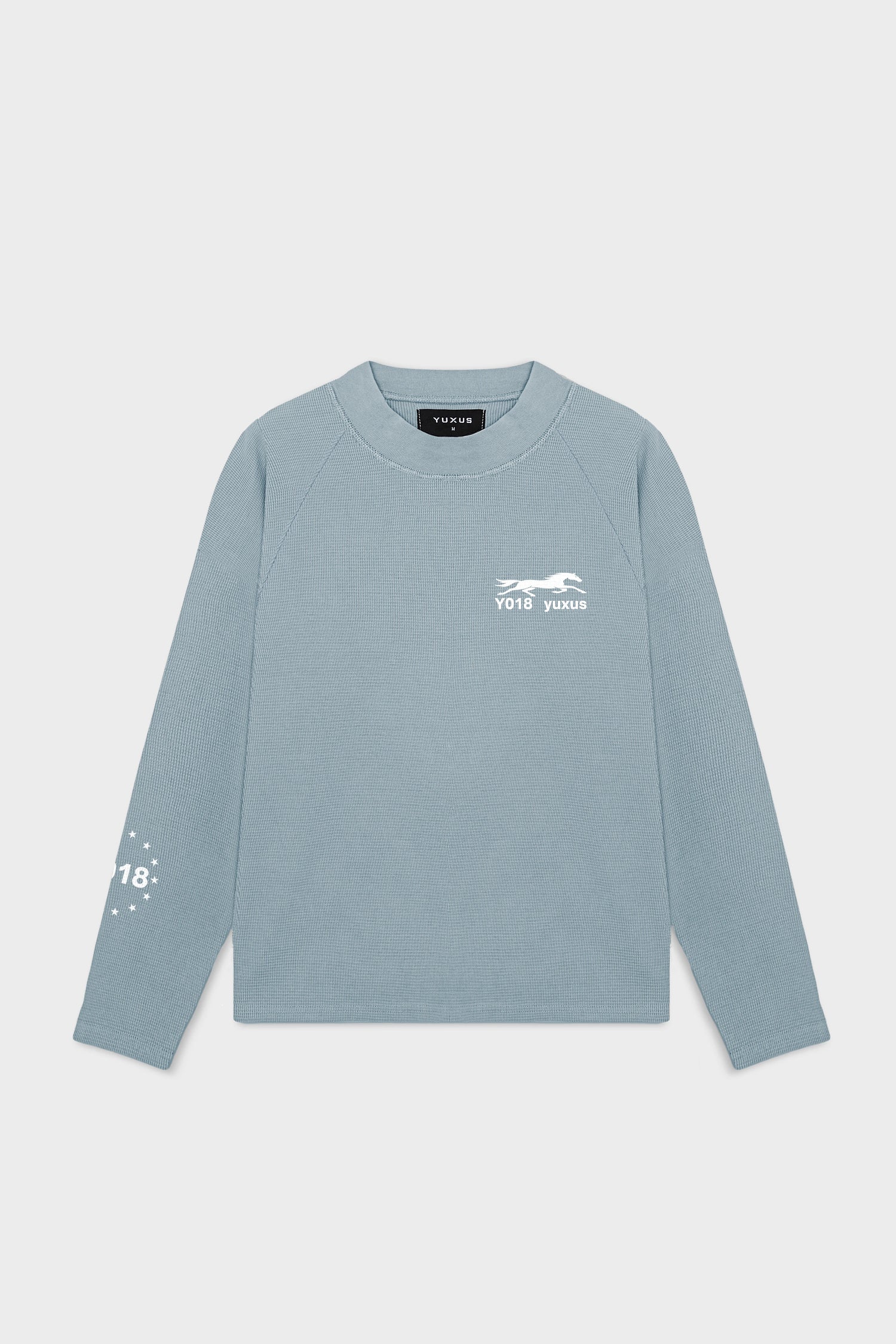 PILE "LOWERCASE" LONGSLEEVE BLUE