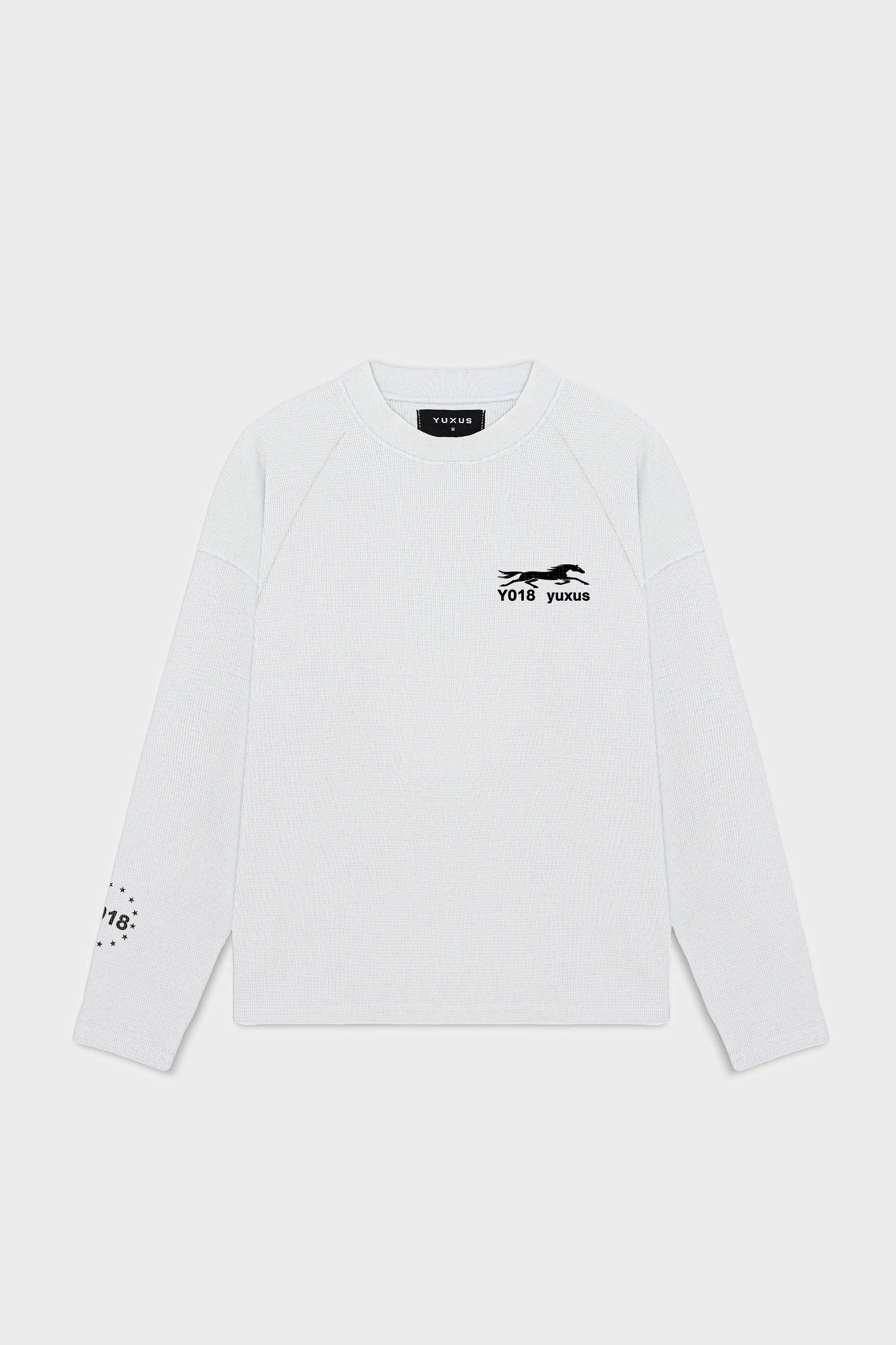 TRACE "LOWERCASE" LONGSLEEVE WHITE