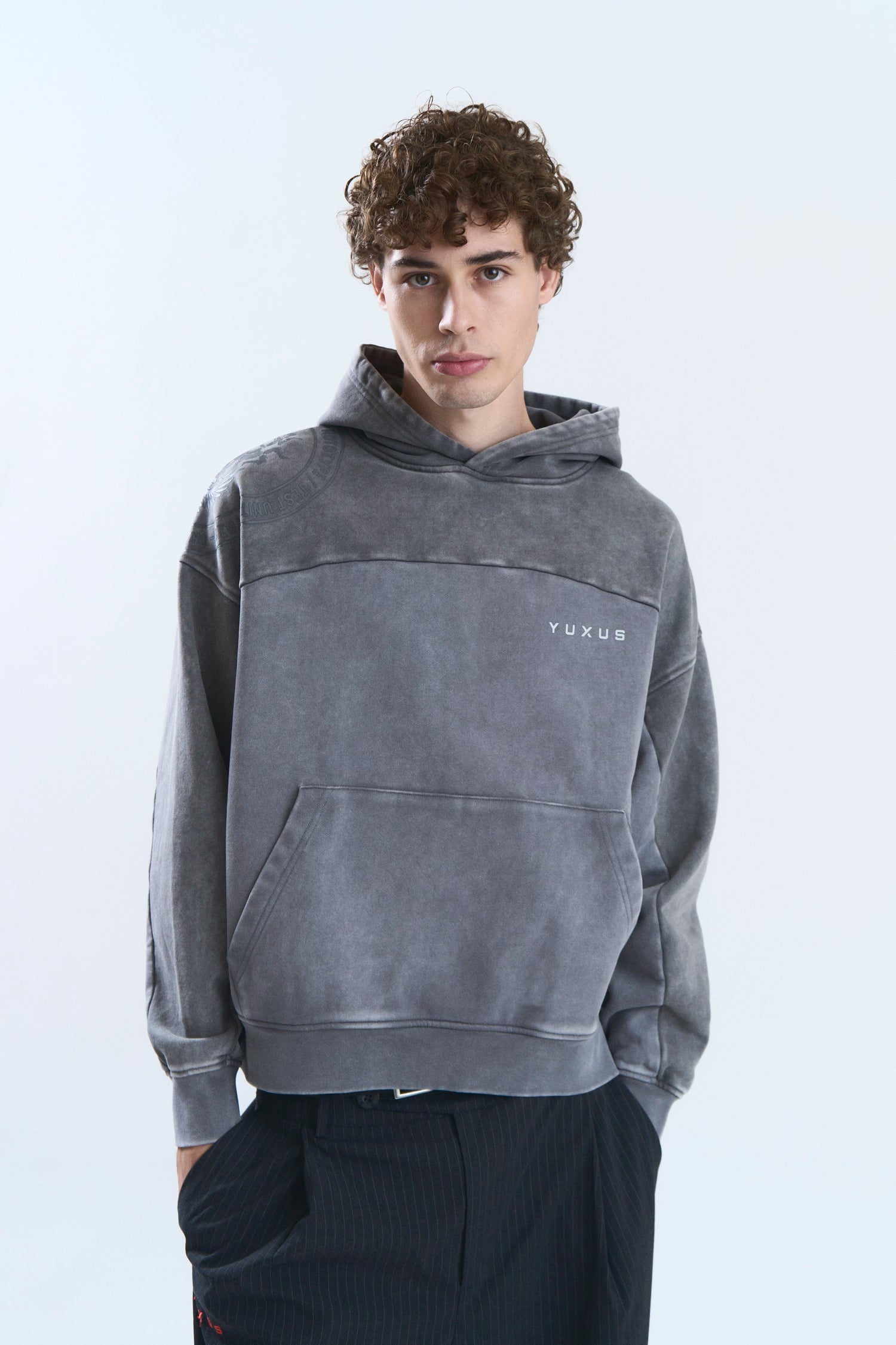 FRAGMENT HOODIE GREY