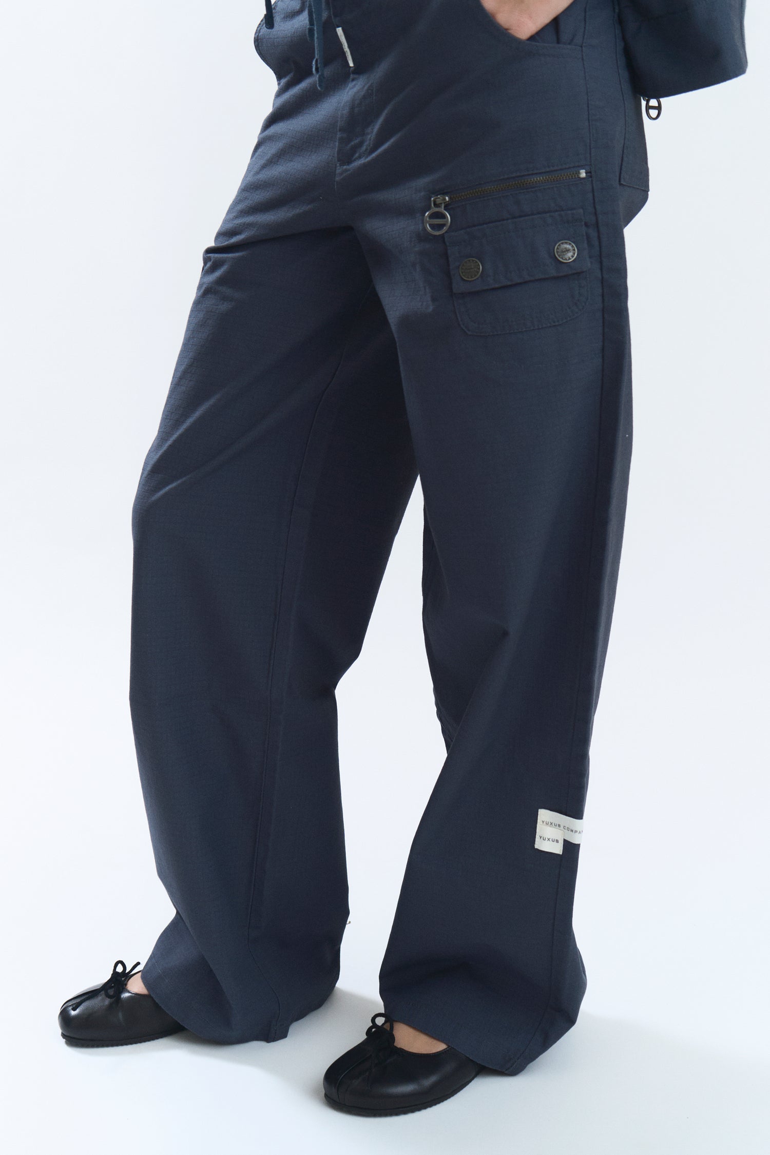 STRUCTURE PANTS NAVY