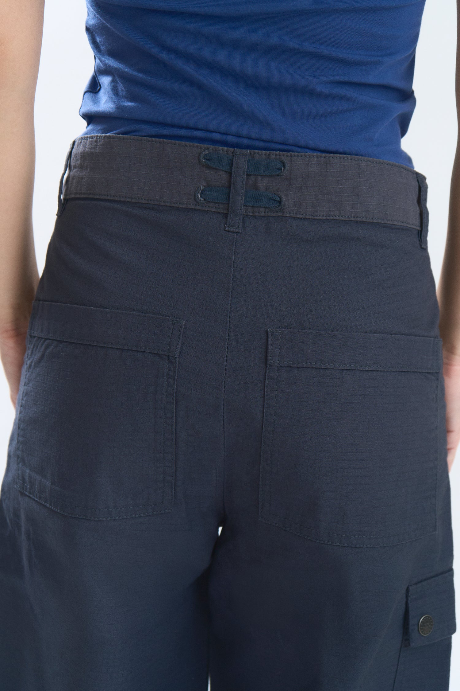 STRUCTURE PANTS NAVY