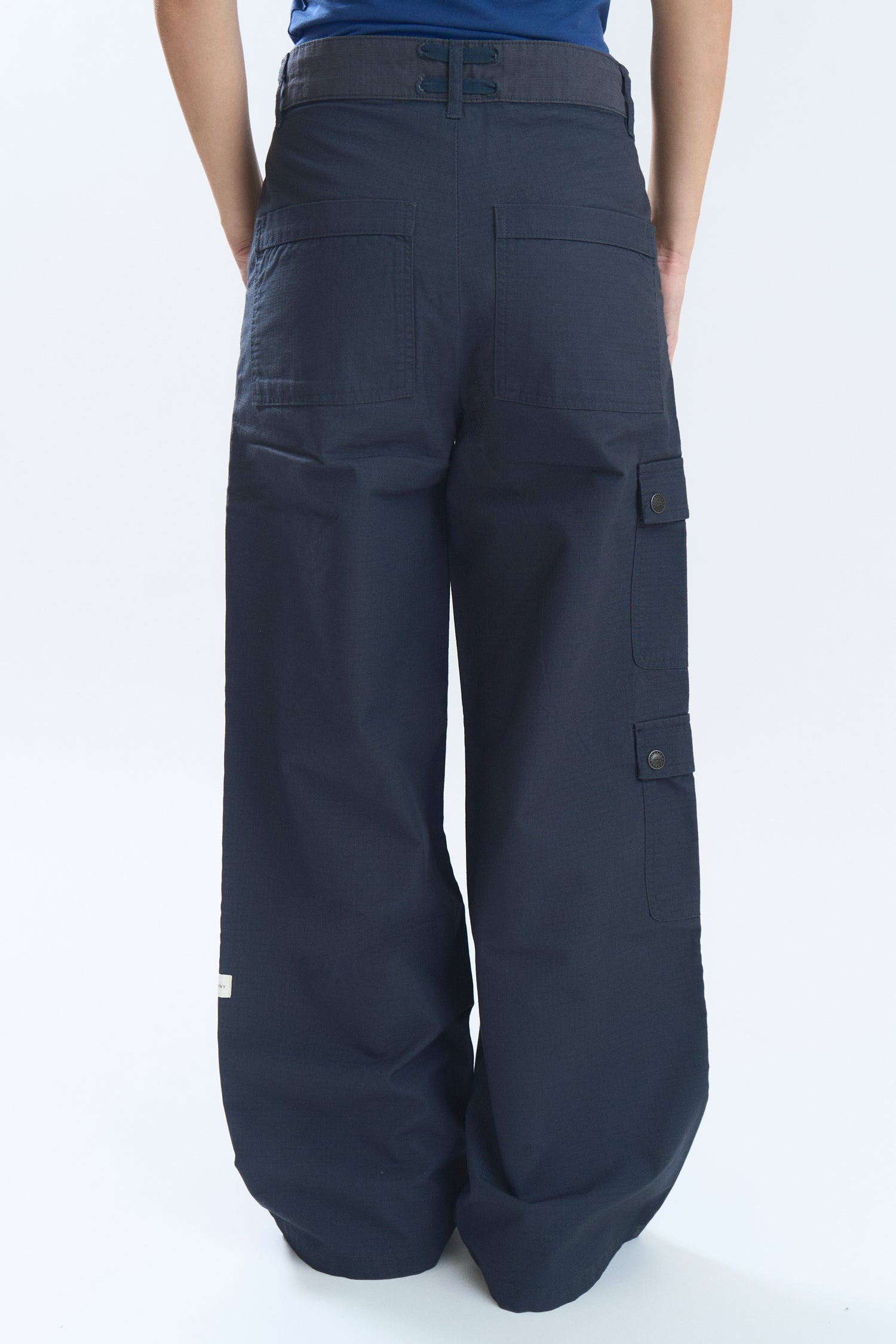 STRUCTURE PANTS NAVY