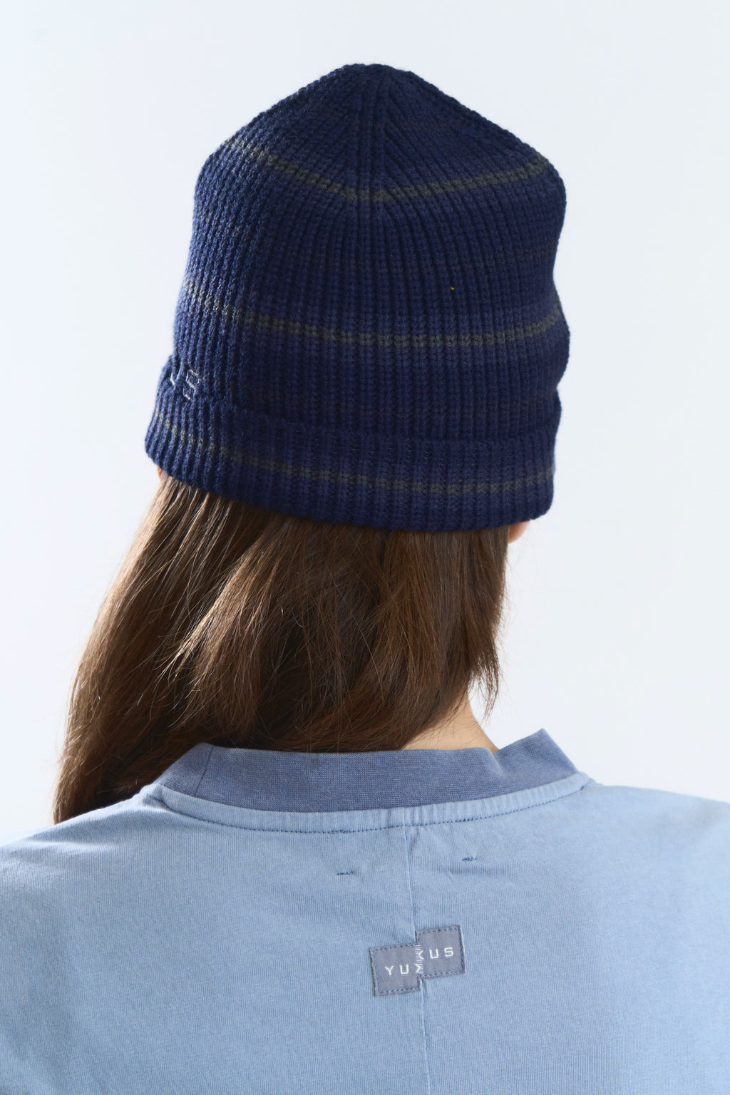 CROSS BEANIE NAVY