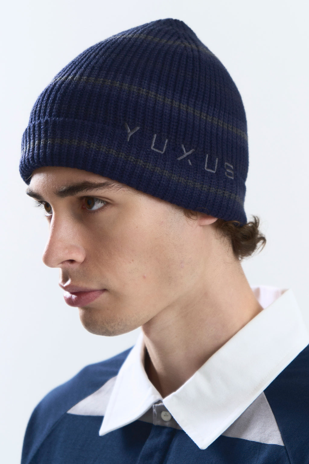CROSS BEANIE NAVY