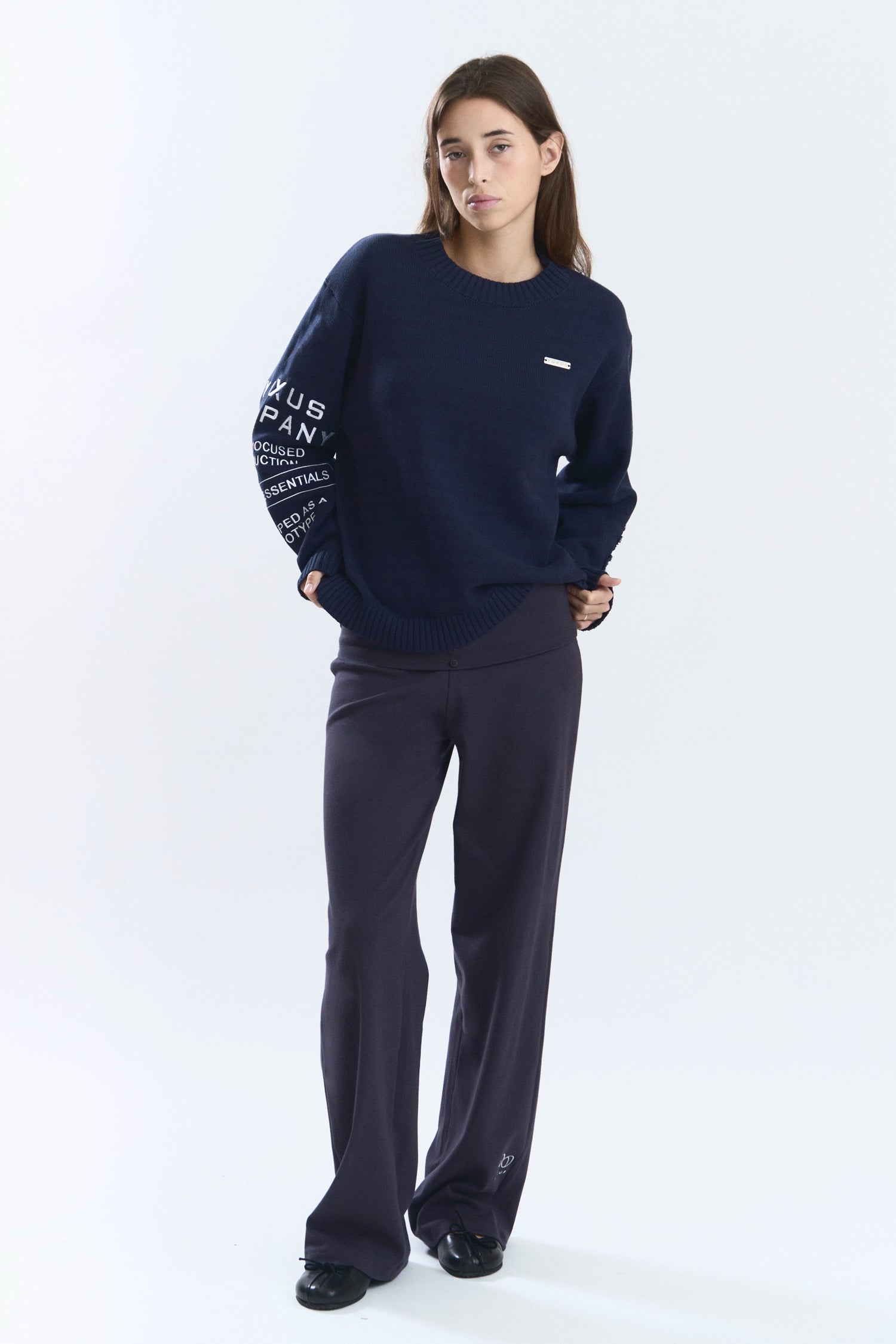OFFSET KNITWEAR BLUE