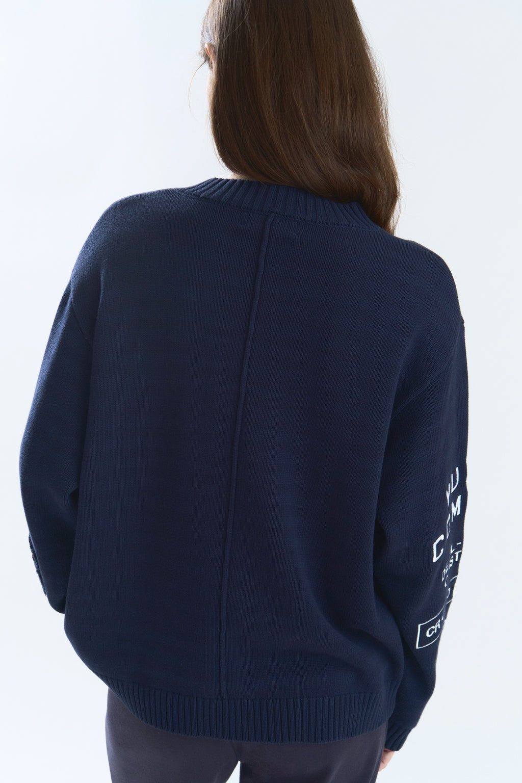 OFFSET KNITWEAR BLUE