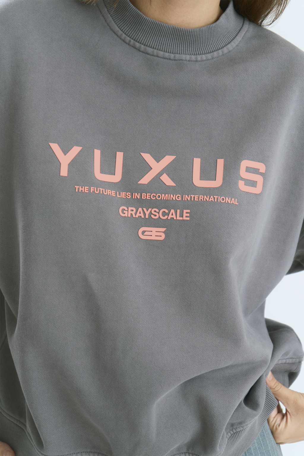 DIM "GRAYSCALE" CREWNECK