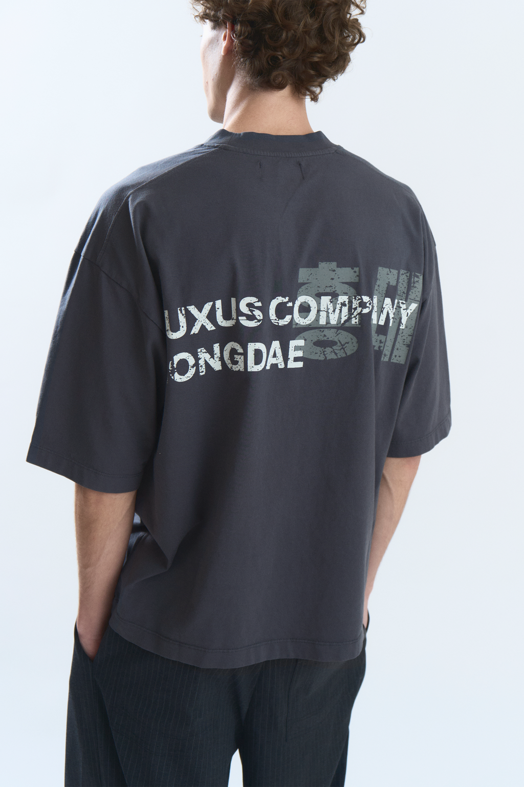 HERB "HONGDAE" T-SHIRT DARK GREY