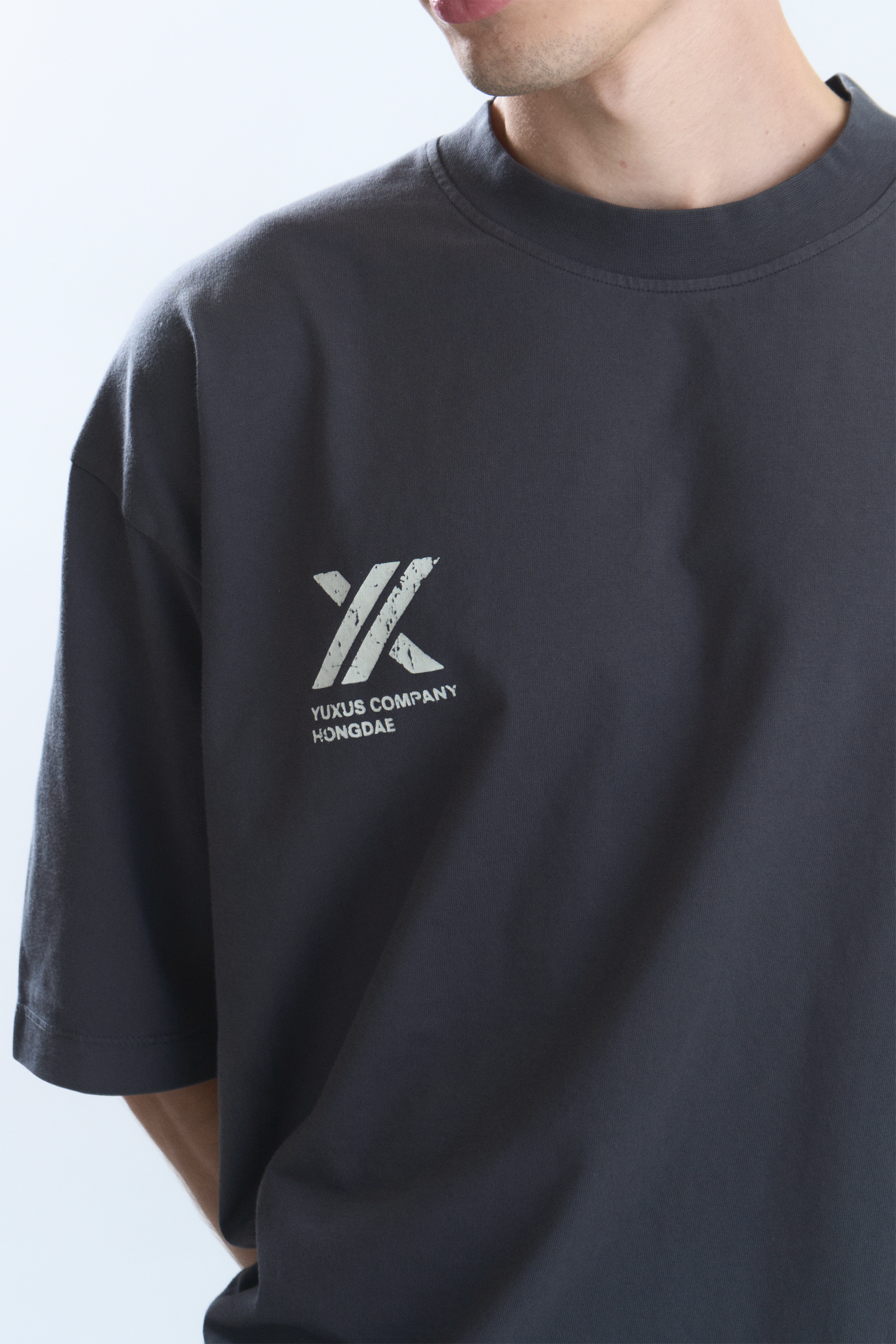 HERB "HONGDAE" T-SHIRT DARK GREY