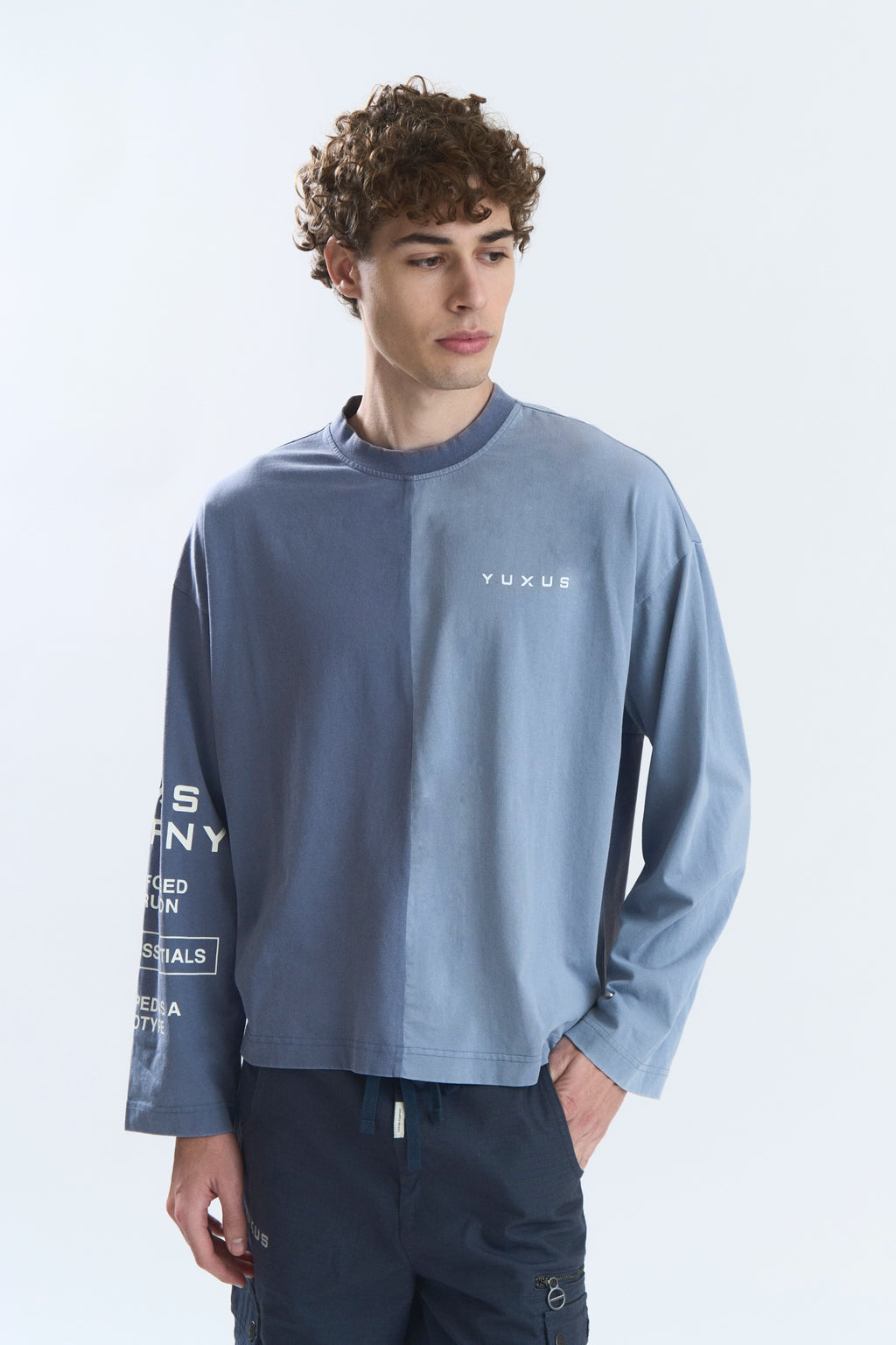 SEGMENT LONGSLEEVE BLUE