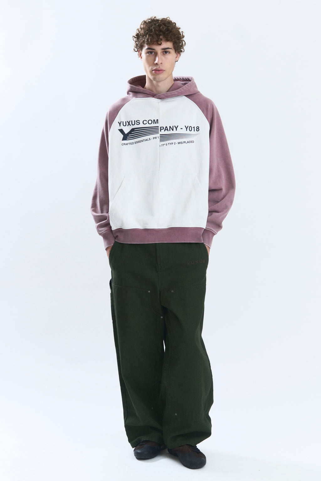 BROKEN HOODIE RED